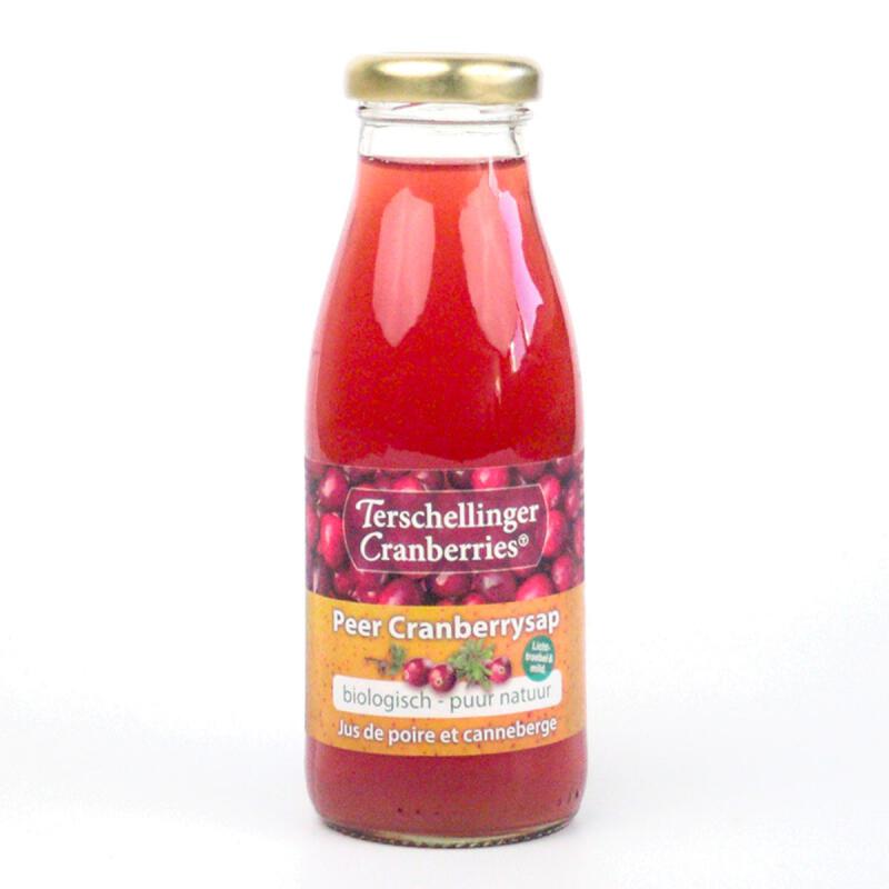 Peer-cranberrysap van Terschellinger, 12 x 250 ml Peer-cranberrysap van Terschellinger, 12 x 250 ml
