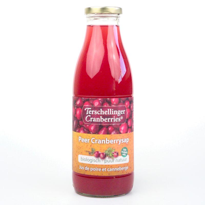 Peer-cranberrysap van Terschellinger, 6 x 750 ml Peer-cranberrysap van Terschellinger, 6 x 750 ml