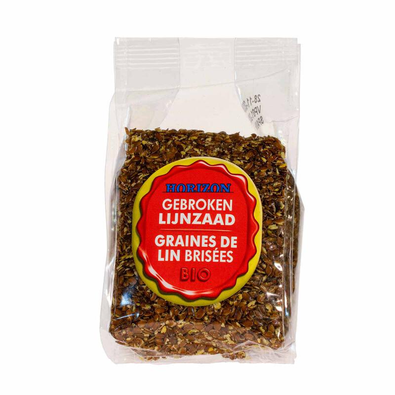 Lijnzaad gebroken van Horizon, 6 x 200 g