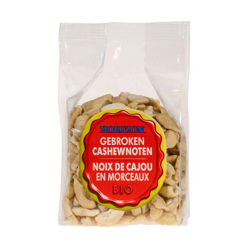 Cashewnoten gebroken van Horizon, 6 x 175 g