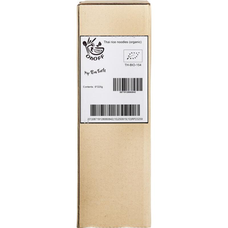 Thaise rijst noedels van ONOFF, 6 x 225 g