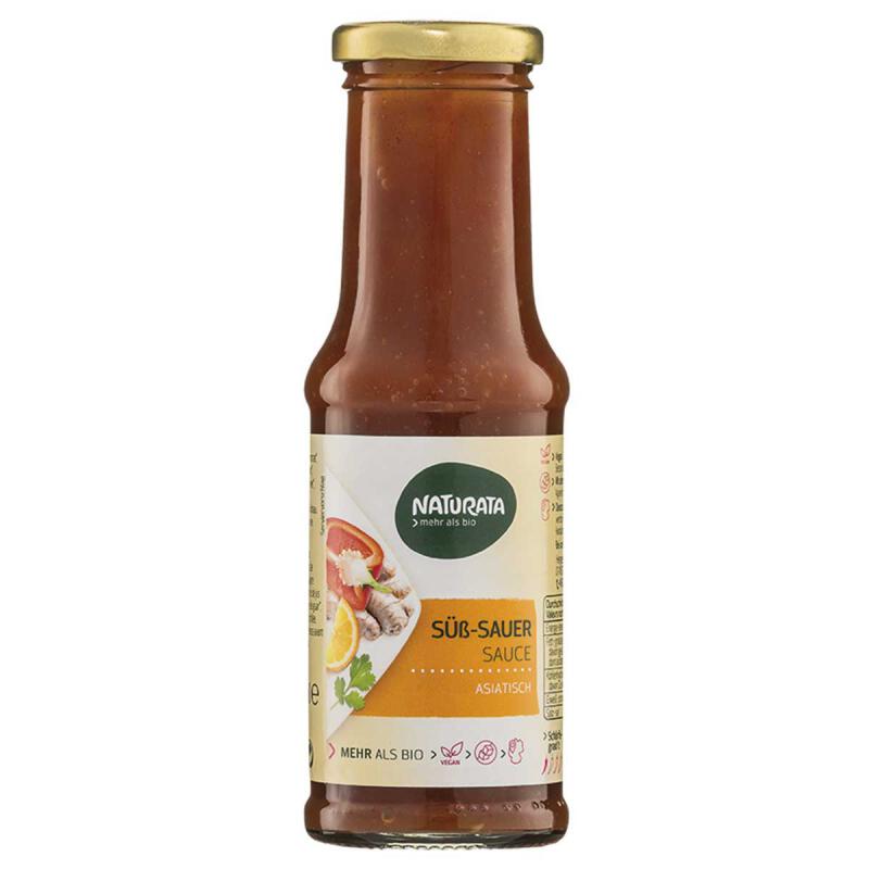 Zoetzure Saus van Naturata, 6 x 210 ml