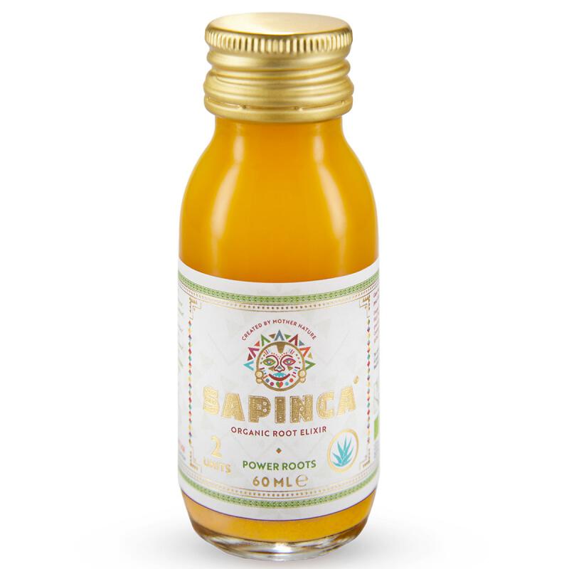 Root elixer mini van Sapinca, 12 x 60 ml Root elixer mini van Sapinca, 12 x 60 ml