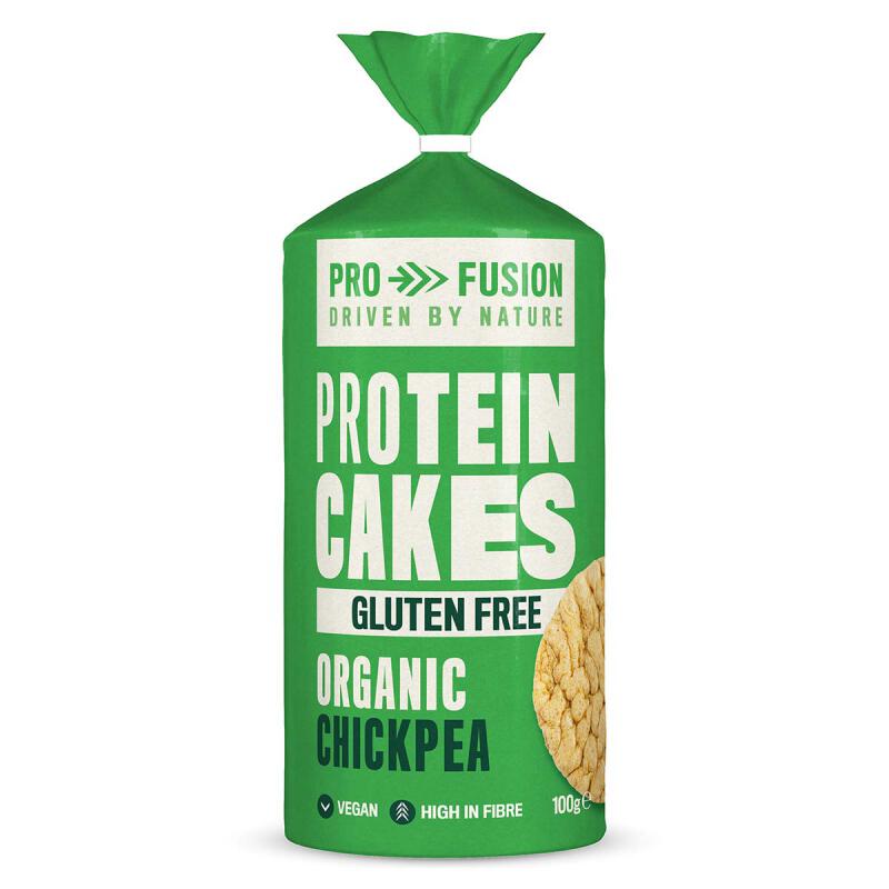 Kikkererwtenwafels van PROFUSION, 12 x 100 g Kikkererwtenwafels van PROFUSION, 12 x 100 g