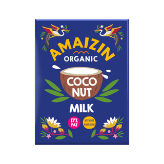 Kokosmelk in tetrapak 17% van Amaizin, 12 x 200 ml