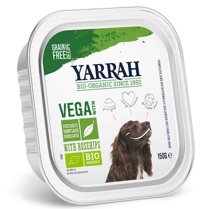 Hond chunks vega van Yarrah, 12 x 150 g