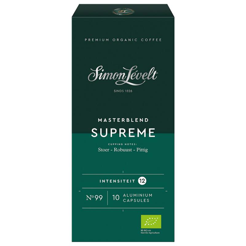 Capsules Melange Supreme van Simon Lévelt, 10 x 10 stk