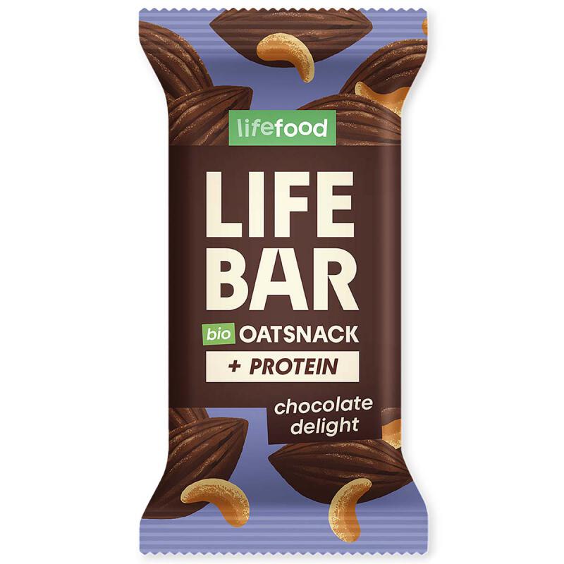 Lifebar proteine choc del van Lifefood, 15 x 40 g