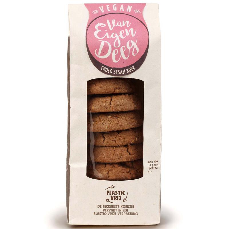 Koek choco sesam van VAN EIGEN DEEG, 10 x 150 g