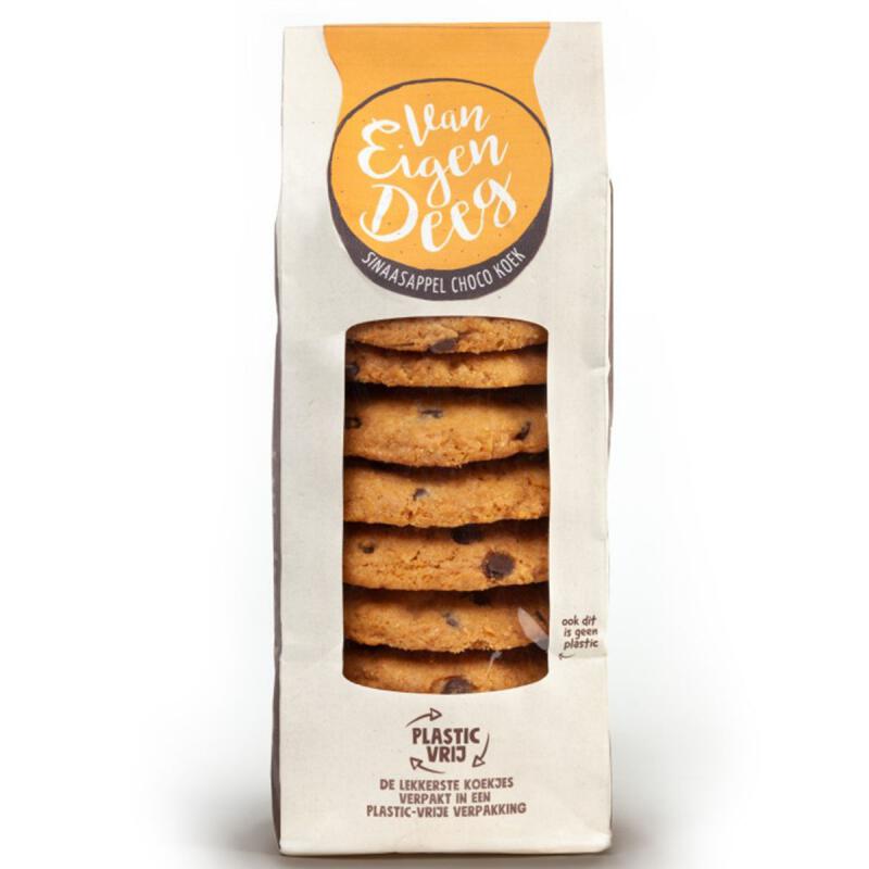 Koek sinaasappel choco van VAN EIGEN DEEG, 10 x 150 g