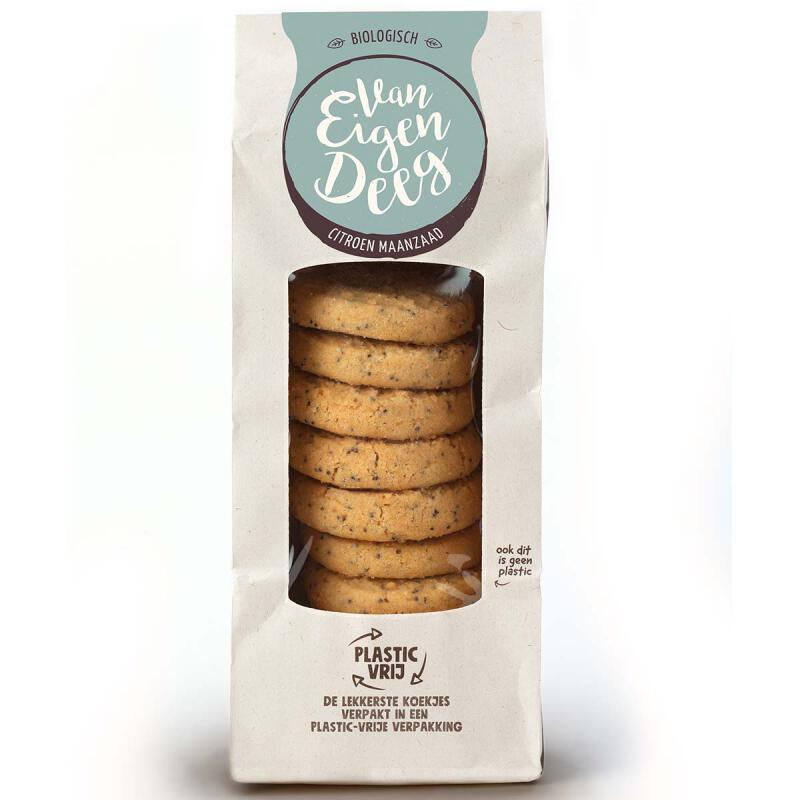 Koek citroen maanzaad van VAN EIGEN DEEG, 10 x 150 g