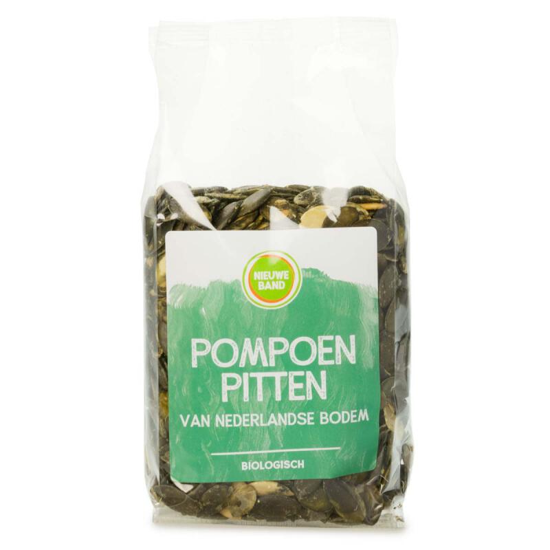 Pompoenpitten nederlands van De Nieuwe Band, 8 x 250 g