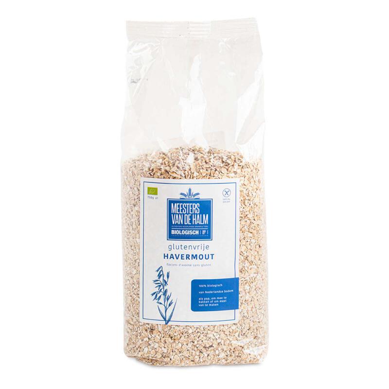 Havermout glutenvrij van De Halm, 5 x 750 g