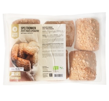 Spelt bonken (4st) afbak van Zonnemaire, 6 x 300 g