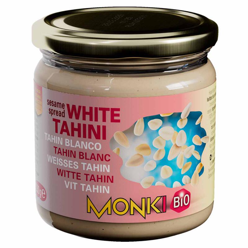 Tahin sesampasta wit van Monki, 6 x 330 g