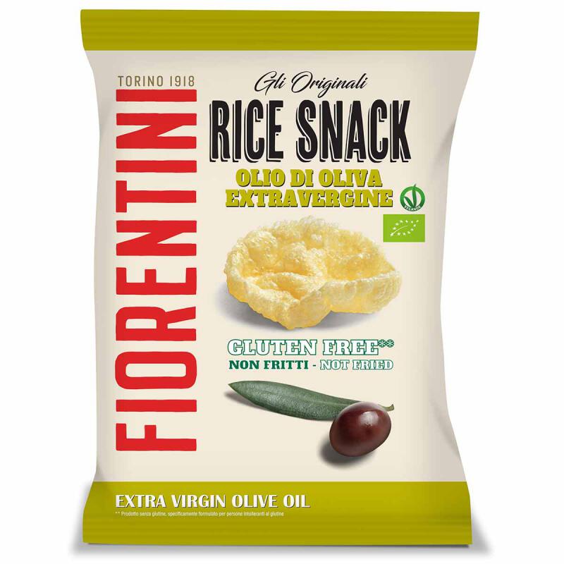 Rijstsnack olijfolie van Fiorentini, 16 x 40 g