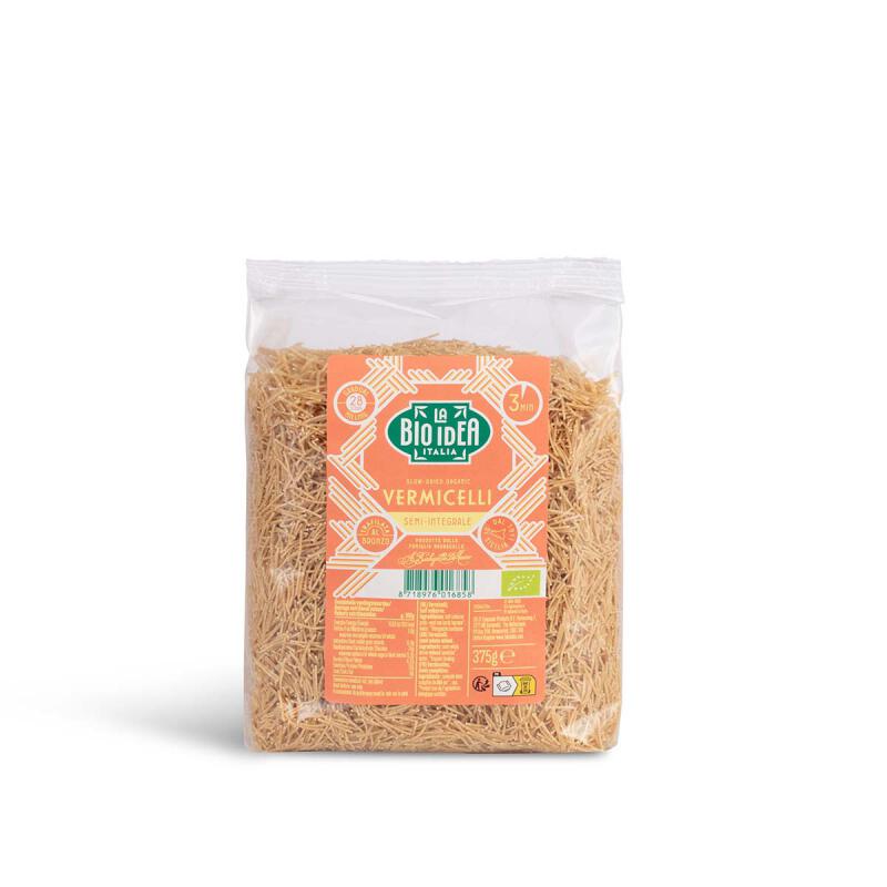 Vermicelli half volkoren van La Bioidea, 6 x 375 g