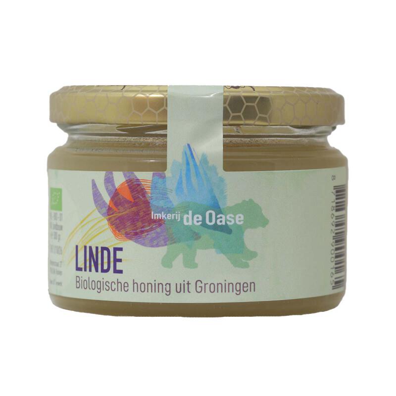 Lindehoning van Imkerij de Oase, 6 x 300 g