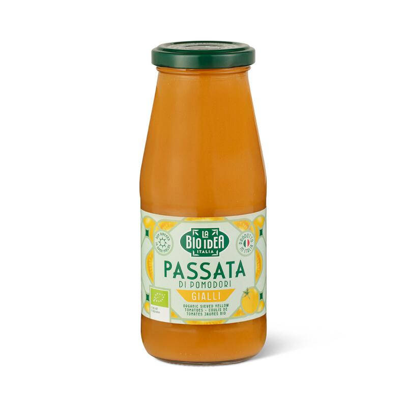 Passata geel van La Bioidea, 6 x 400 g