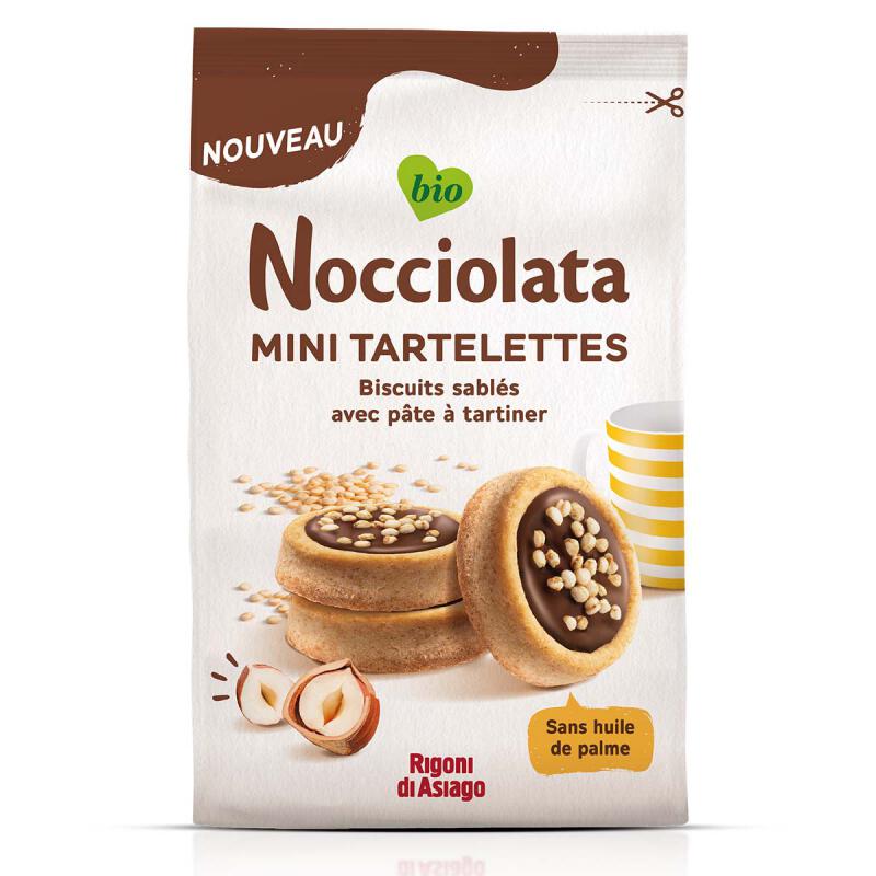 Tartelettes mini choco van Nocciolata, 10 x 250 g