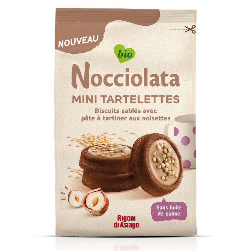 Tartelettes mini bianca van Nocciolata, 10 x 250 g
