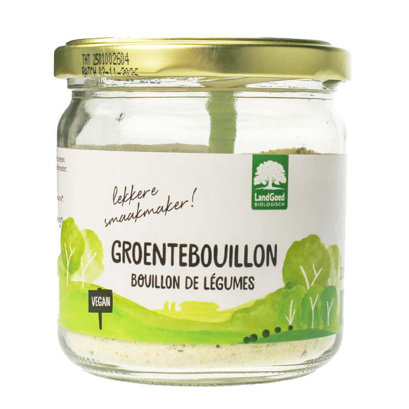 Groentebouillon in glas van Landgoed, 6 x 200 g