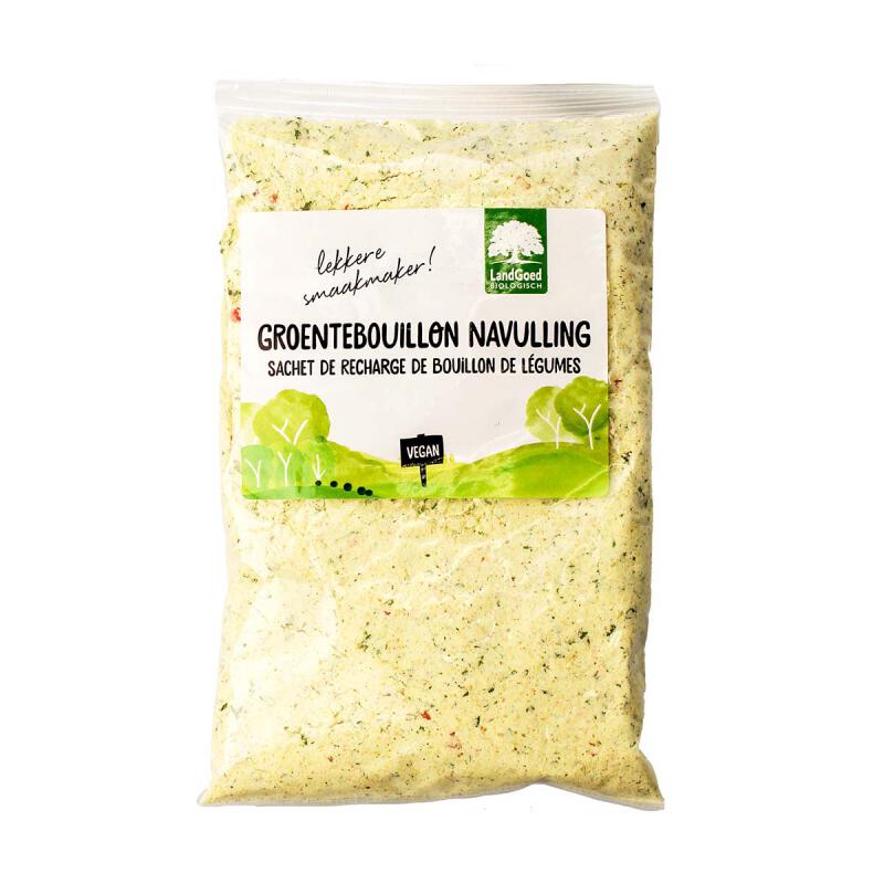 Groentebouillon navulling van Landgoed, 8 x 200 g