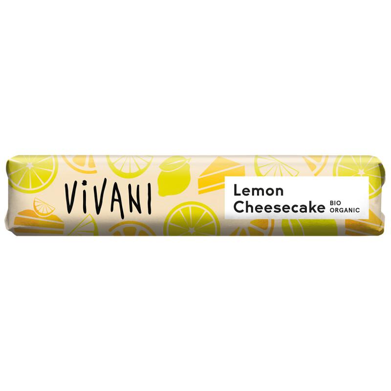 Minitablet lemon cheesecake van Vivani, 18 x 40 g
