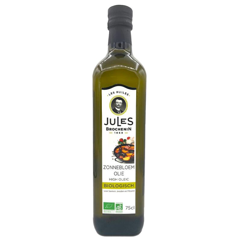 Zonnebloemolie high oleic van Jules Brochenin, 6 x 750 ml