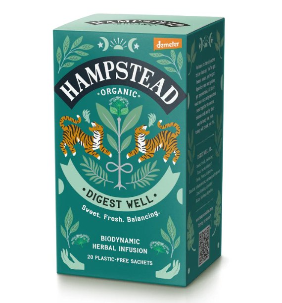 Digest well van Hampstead Tea, 4 x 20 builtjes