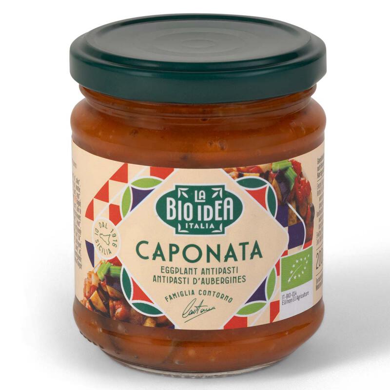 Caponata antipasti aubergine van La Bioidea, 12 x 200 g