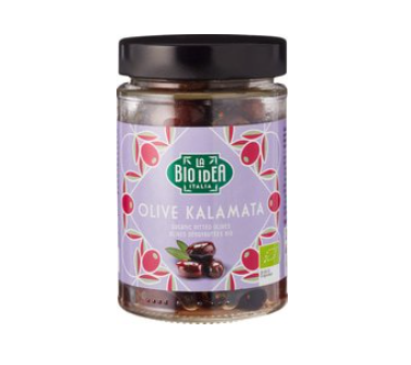 Olijven zwart zonder pit van La Bioidea, 6 x 180 g