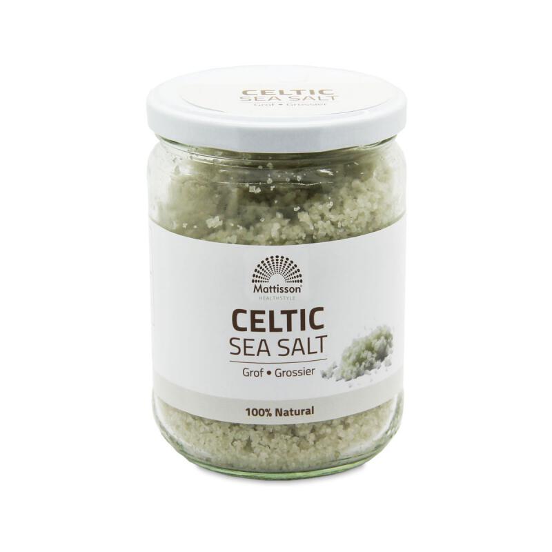 Keltisch zeezout in glas van Mattisson, 1 x 400 g