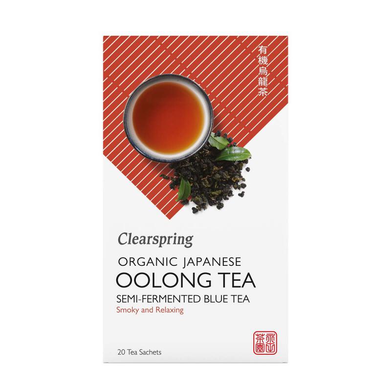 Oolong tea van Clearspring, 4 x 20 builtje