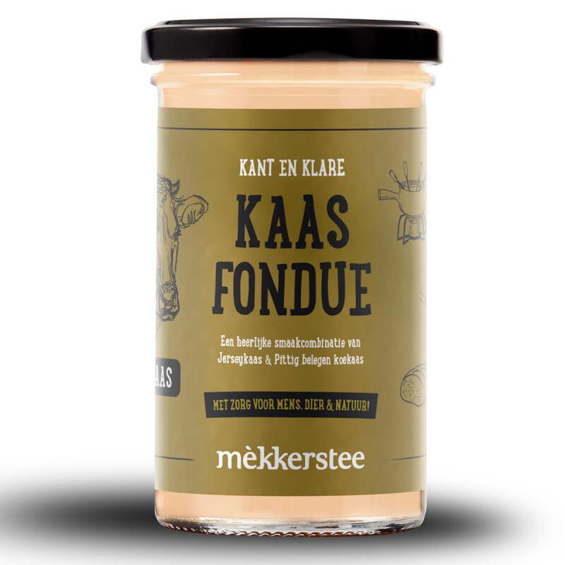 Kaasfondue koe van MEKKERSTEE, 6 x 380 ml