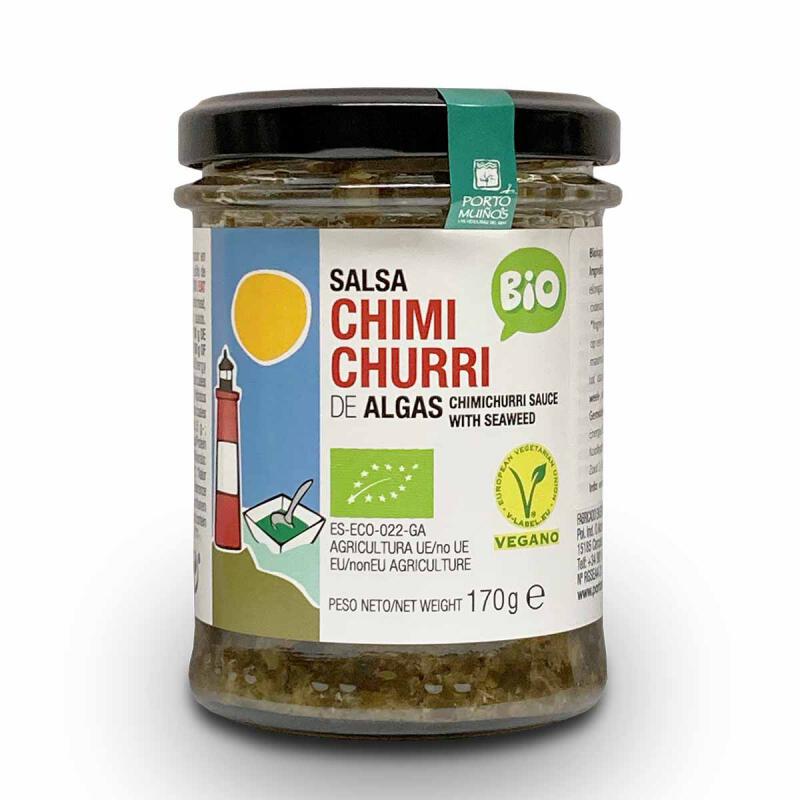 Zeewier chimichurri saus van Porto Muinos, 12 x 170 g