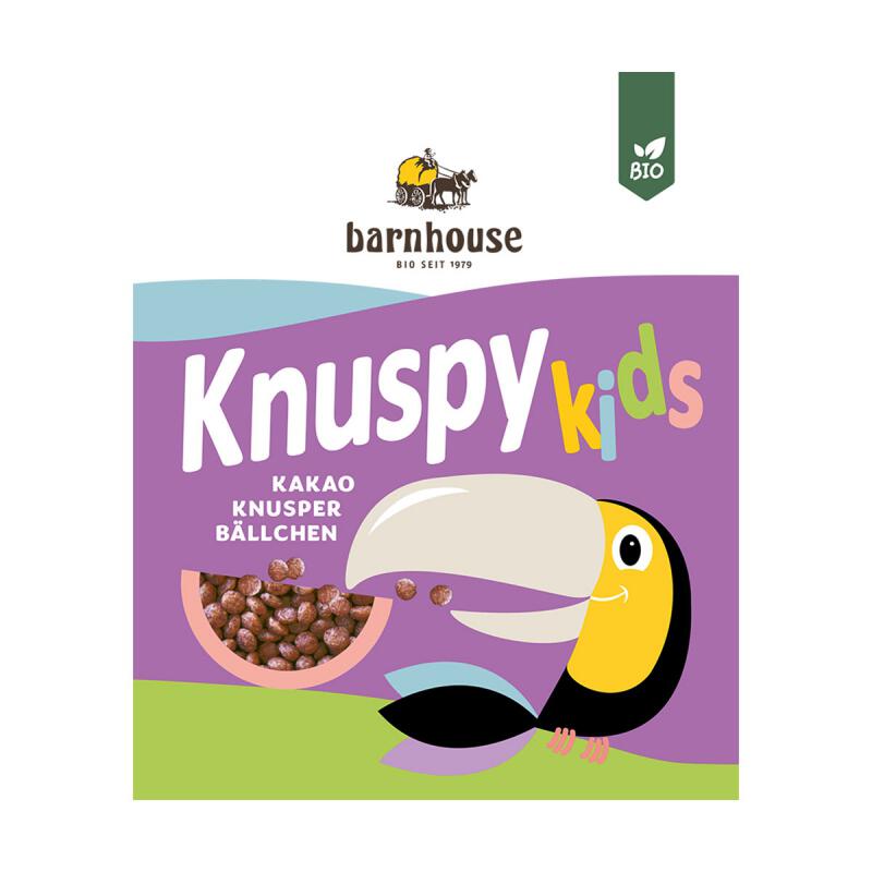Knuspy kids choco balletjes van Barnhouse, 6 x 250 g