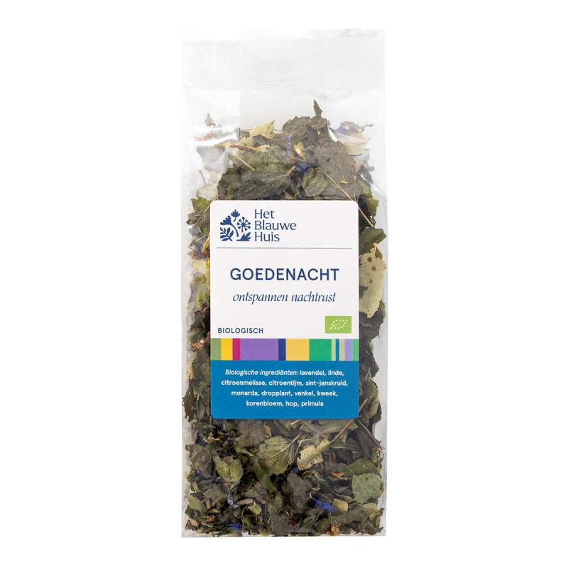 Goedenacht thee klein van Het Blauwe Huis, 5 x 25 g