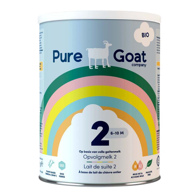 Opvolgmelk geit 2 van Pure goat, 1 x 400 g Opvolgmelk geit 2 van Pure goat, 1 x 400 g