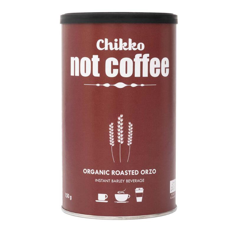 Roasted orzo van Chikko not coffee, 6 x 150 g