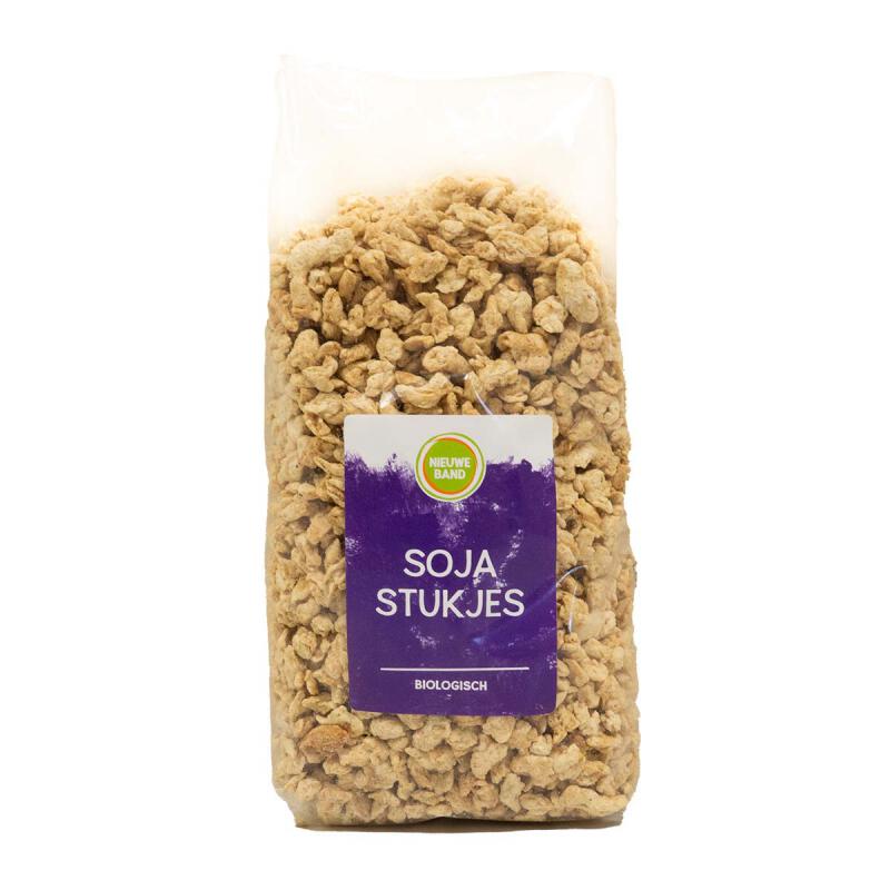 Sojastukjes fijn van De Nieuwe Band, 6 x 300 g