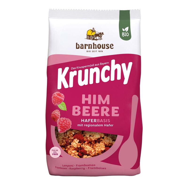 Krunchy frambozen van Barnhouse, 6 x 500 g