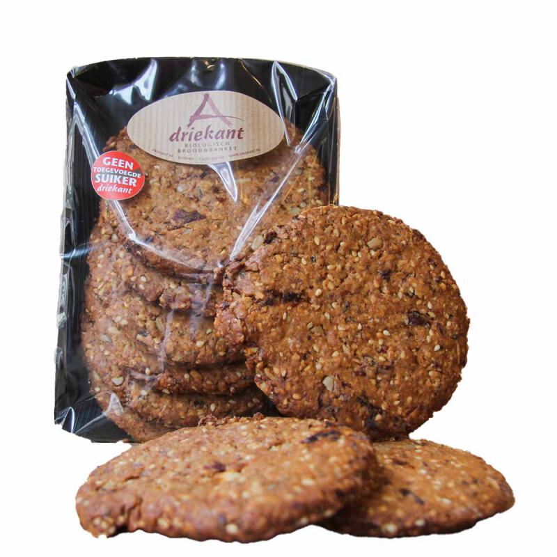 Muesli koeken van DRIEKANT, 10 x 6 stk Muesli koeken van DRIEKANT, 10 x 6 stk