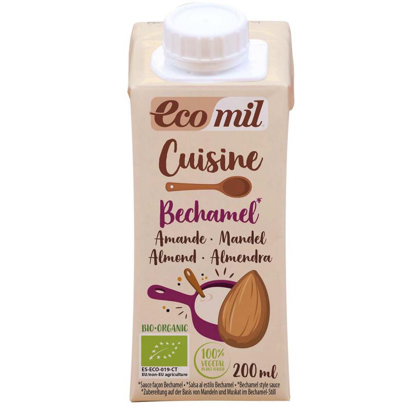 Cuisine bechamel amandel van Ecomil, 24 x 200 ml