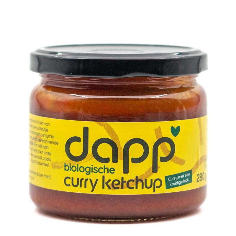 Curry ketchup van Dapp, 6 x 280 g
