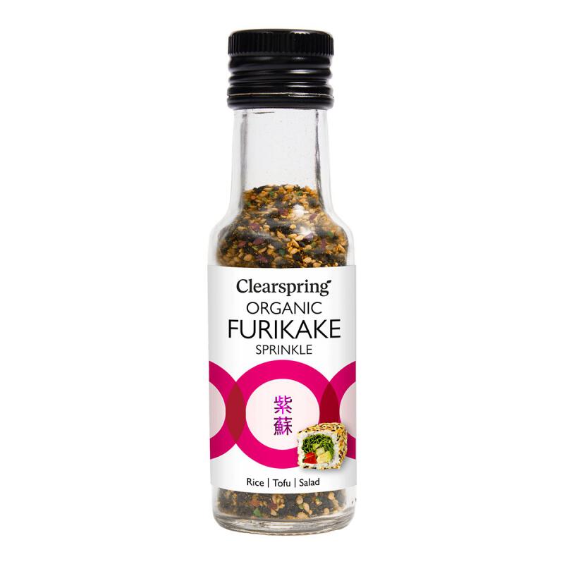 Japanse furikake mix van Clearspring, 8 x 50 g
