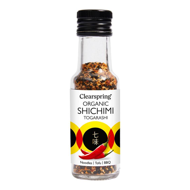 Shichimi togarashi mix van Clearspring, 8 x 50 g
