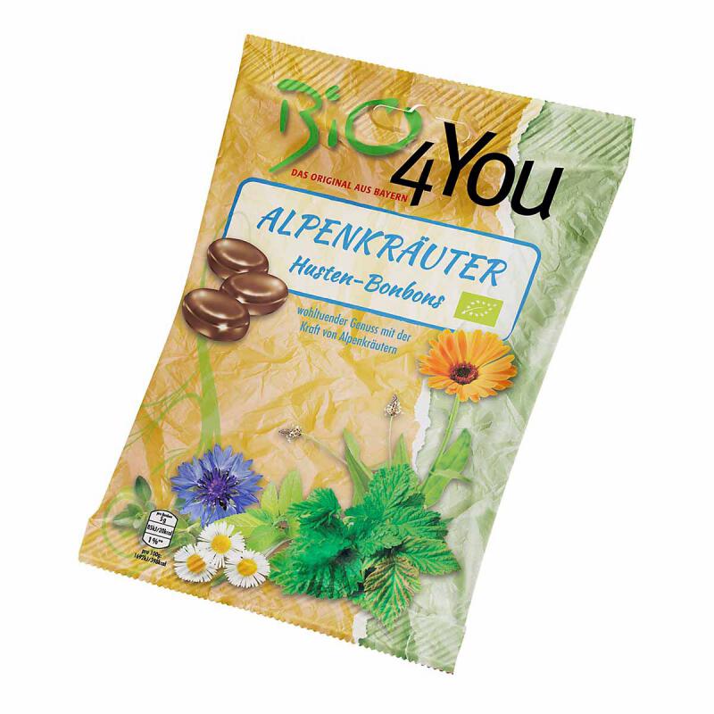 Alpen kruiden snoepjes van BIO 4 YOU, 20 x 75 g