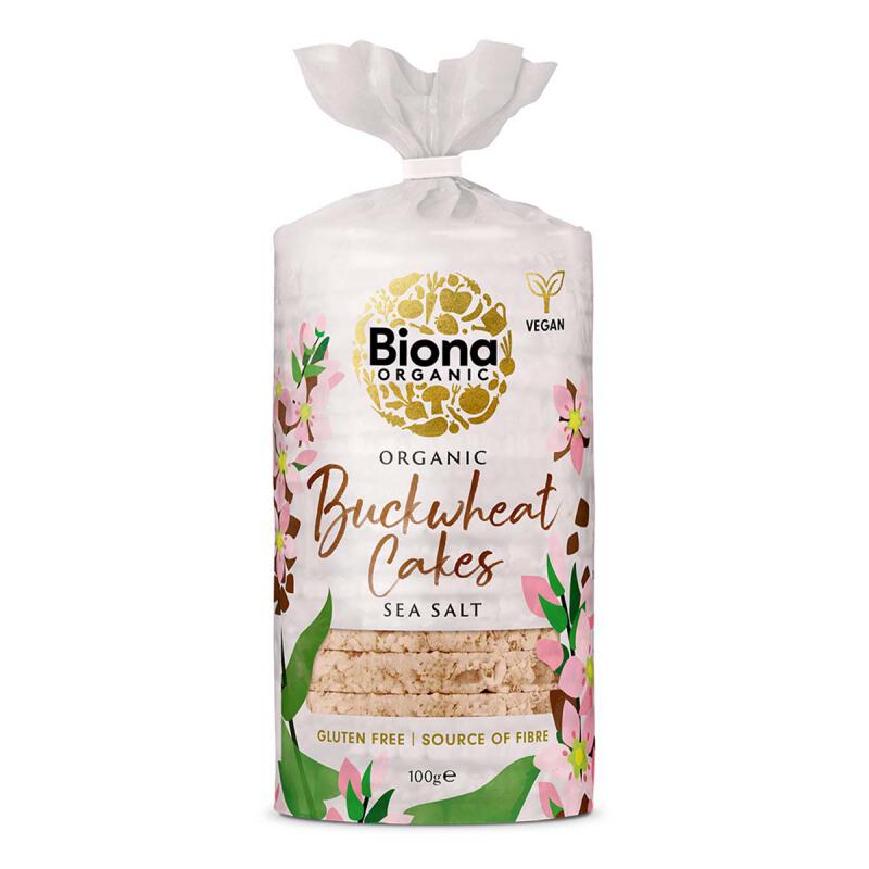 Boekweitwafels van Biona, 12 x 100 g