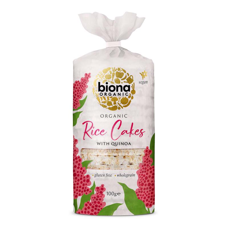 Rijstwafels quinoa van Biona, 12 x 100 g